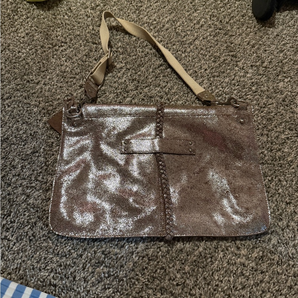 PINK Victoria's Secret Metallic Crossbody Bag - Picture 4 of 4